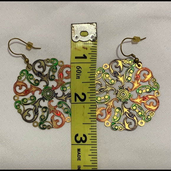 Earrings- Fairtrade Handmade in India - Picture 2 of 3